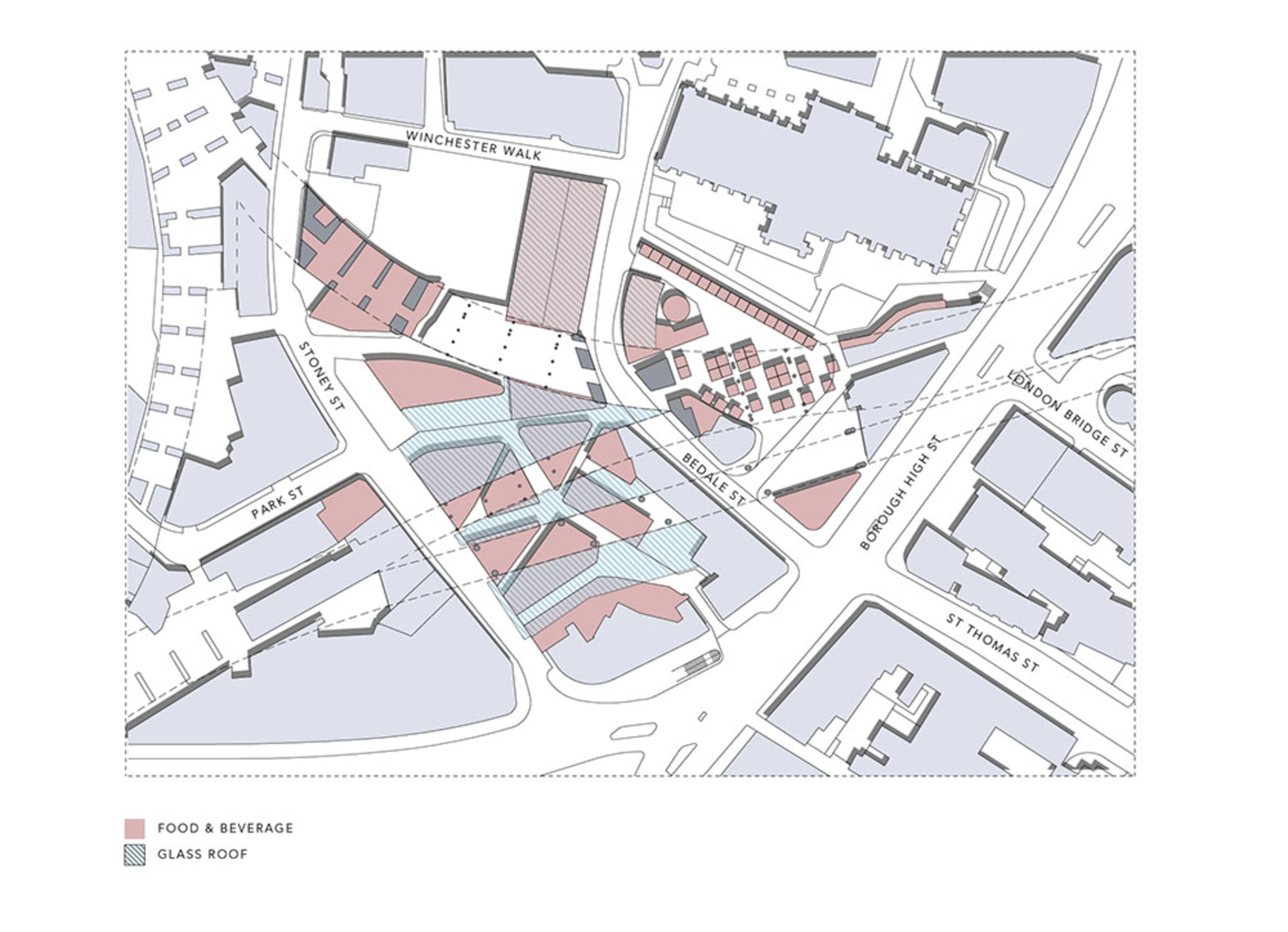 Map Of Borough Market Field Paoli Architects