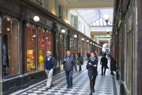 In the footsteps of the first shoppers